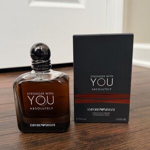 Stronger with you absolutely (Armani)